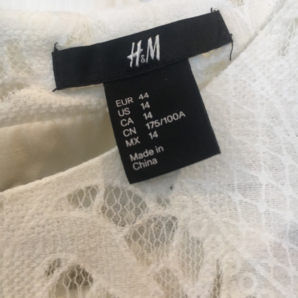 H&M White Lace Dress - Picture 6 of 8